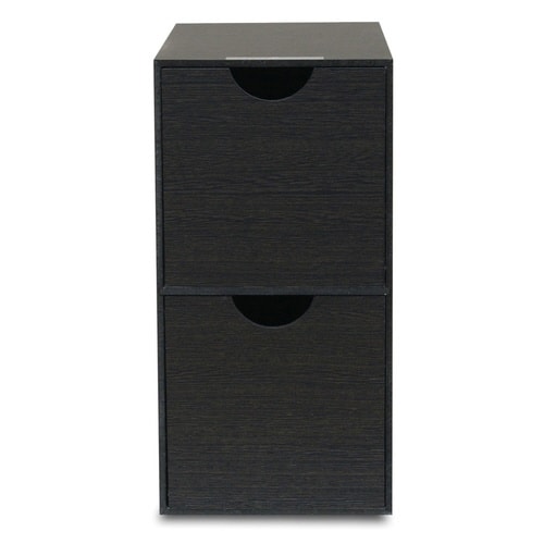 収納ボックス ミニ収納BOX バスク ブラック