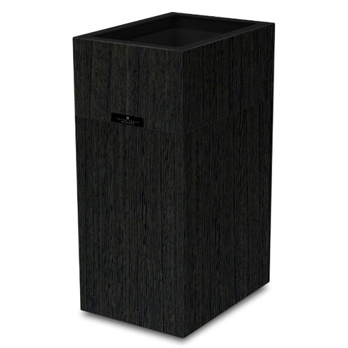 ゴミ箱 5.3L バスク M カバー付 ブラック