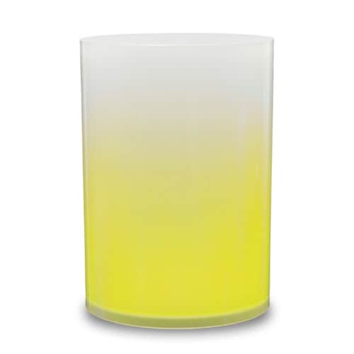 ゴミ箱 6.8L クリアボックスカクテル イエロー