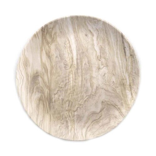 プレート 27cm 木目調 デザートウッド