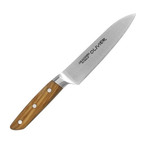 包丁 ペティナイフ 刃渡り13.5cm 木柄