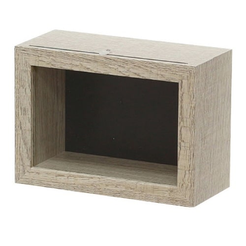 クラフトボックス (S) ブラウン オフホワイト