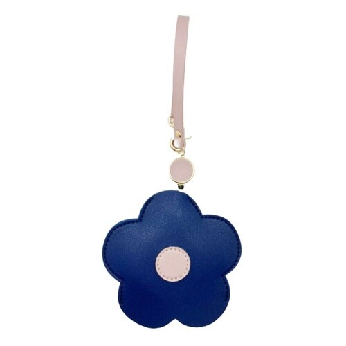 ルーペ チャームルーペ フラワー 携帯用 ネイビー