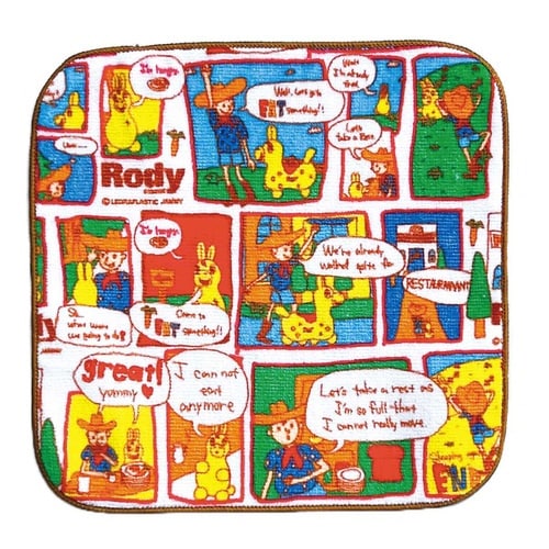 ハンドタオル RODY 20×20cm コミック