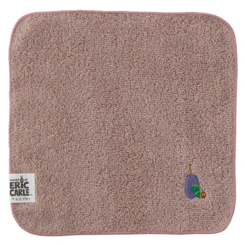 ミニタオル はらぺこあおむし スモークピンク