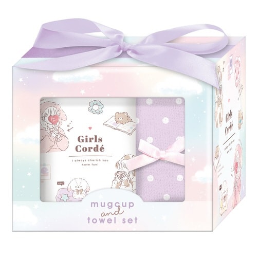 マグカップ&タオルセット ガールズコーデ