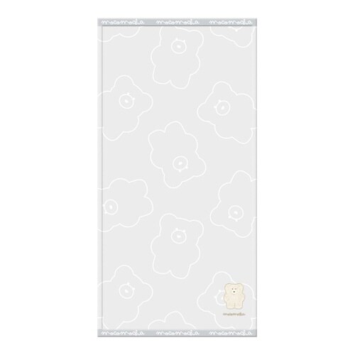 フェイスタオル モコモカ 34×82cm クリーム
