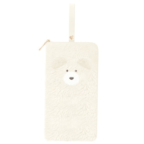 ペンライトポーチ ほっこりモコモカ クリーム