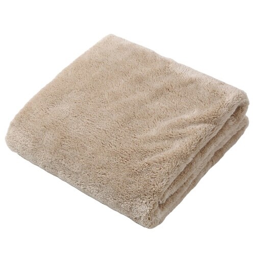 タオル バスタオル 60×120cm ベージュ