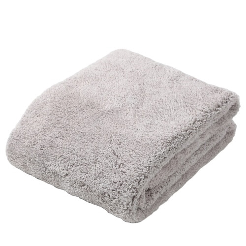 タオル ヘアタオル 40×100cm ライトグレー