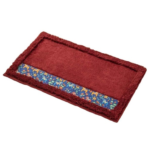 玄関マット ダーラヘスト 屋内 ワインレッド