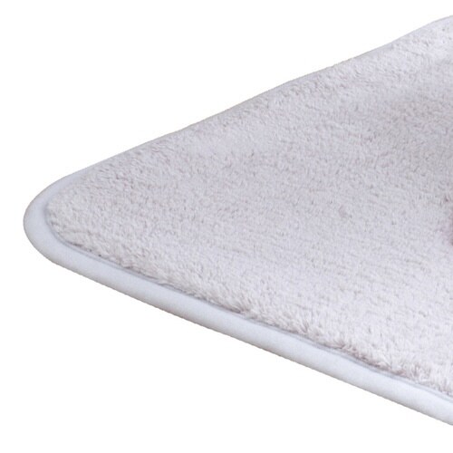 バスマット タオルバスマット ライトグレー