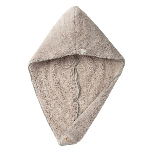 ヘアターバン ライトグレー