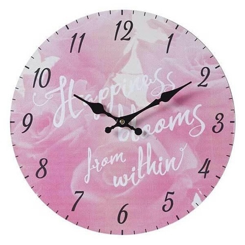 掛け時計 33cm ROSE ローズ SHOP