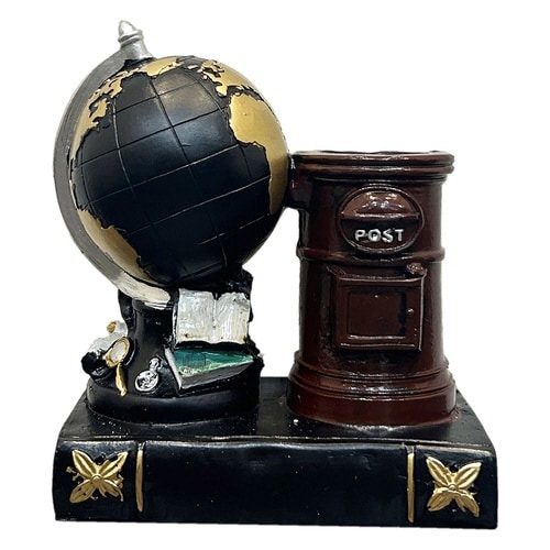 ペン立て アンティーク ペンスタンド ブラック