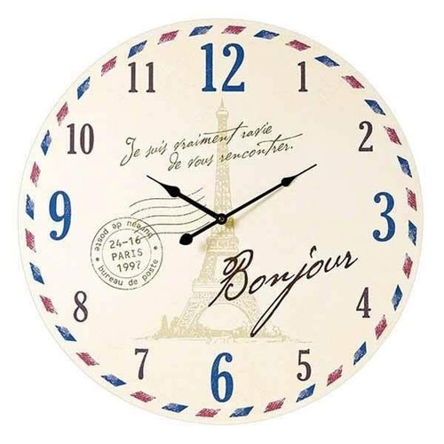 掛け時計 大型 60cm パリ Town