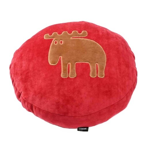 クッション moz ドラムクッション ワインレッド