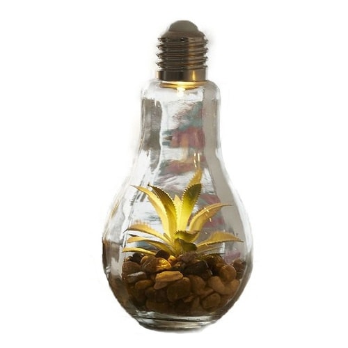 インテリアライト 電球型 テラリウム B