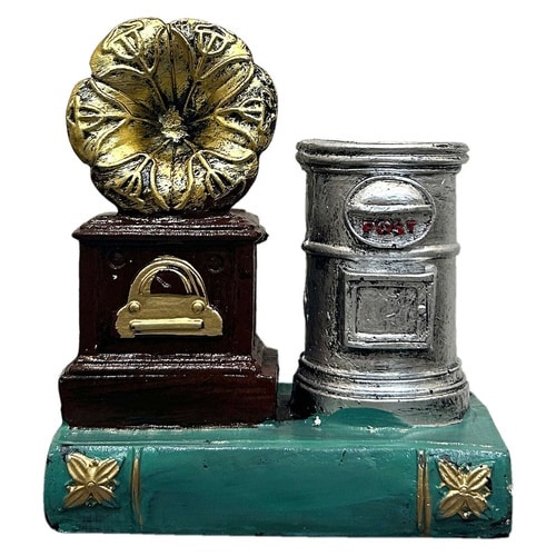 ペン立て アンティーク ペンスタンド ゴールド