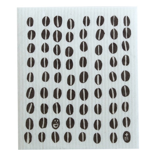 ふきん e.スポンジワイプ 十鶴 コーヒー