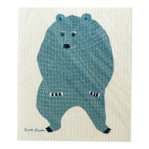 ふきん e.スポンジワイプ kata クマ