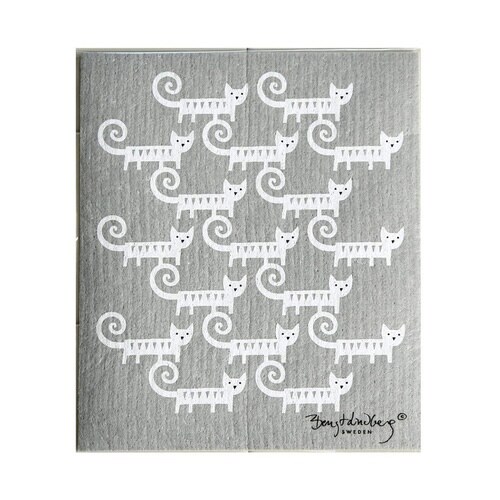 ふきん e.スポンジワイプ ネコ