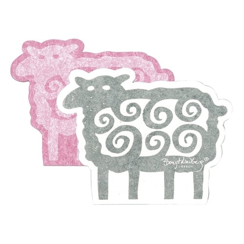 キッチンスポンジ e.ポップアップスポンジ ヒツジ