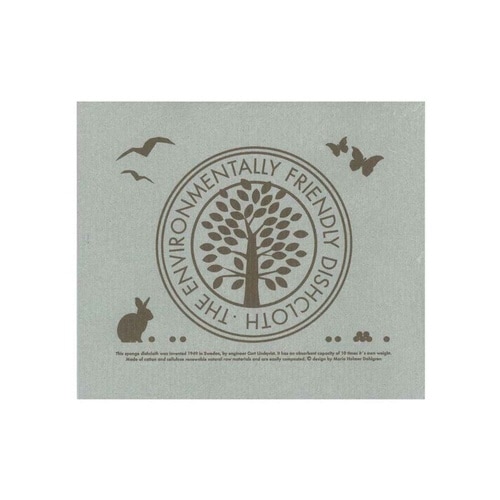 水切りマット e.スポンジワイプ ブラウングレー