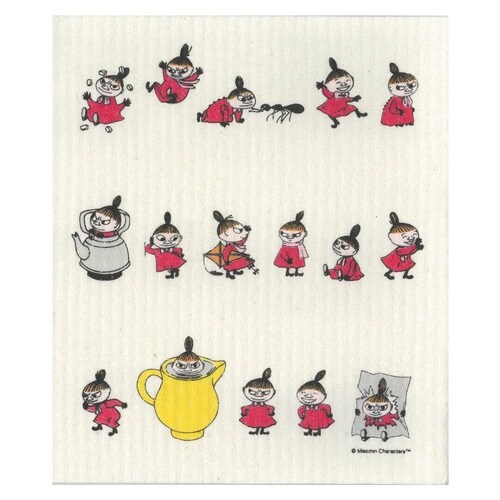 ふきん e.スポンジワイプ ムーミン 仲間