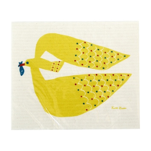 ふきん e.スポンジワイプ kata カモメ