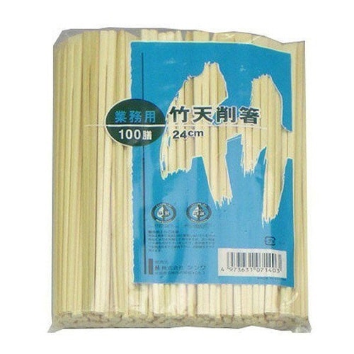 割り箸 竹天削箸 24cm(裸)100膳