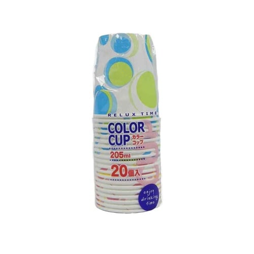 紙コップ 205ml RelaxTime 20個入