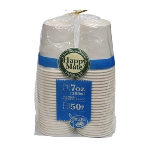 紙コップ 205ml Happy Mate