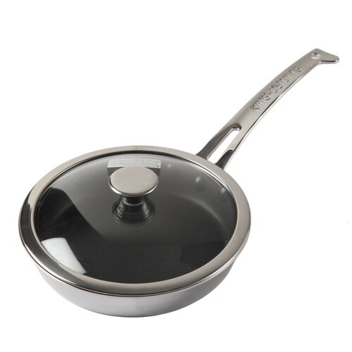 フライパン 片手 15cm IH対応 ガラス蓋付き