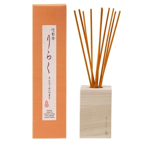 リードディフューザー 竹彩香 りらく キンモクセイ