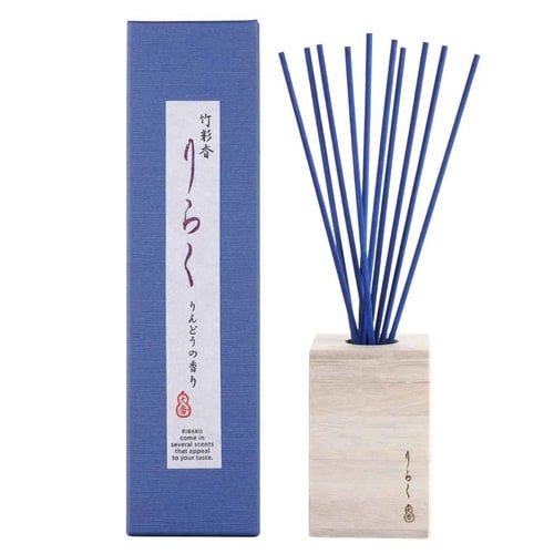 リードディフューザー 竹彩香 りらく リンドウ