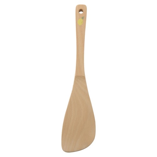 スパチュラ 木製 レトロキッチン へら レモン