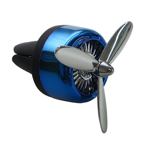 カーフレグランス プロペラ型 芳香剤 ブルー