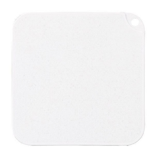まな板 21×21cm 食洗機対応 ホワイト