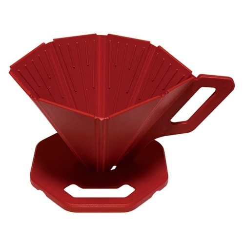 ドリッパー コーヒー 折り畳み プラスチック