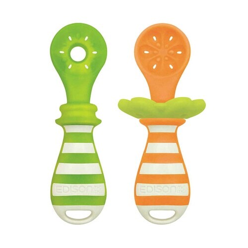 スプーン はじめて使うスプーン オレンジ&キウイ