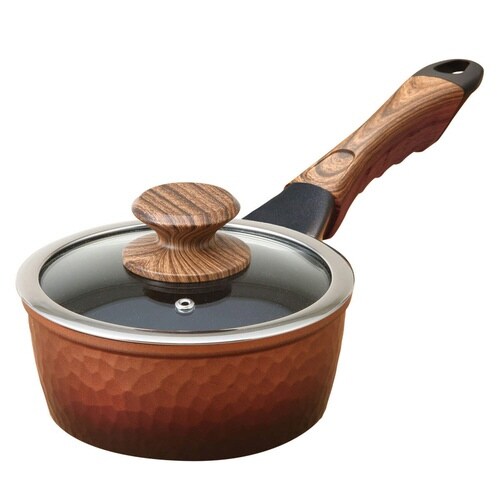 片手鍋 16cm IH対応 槌目鍋