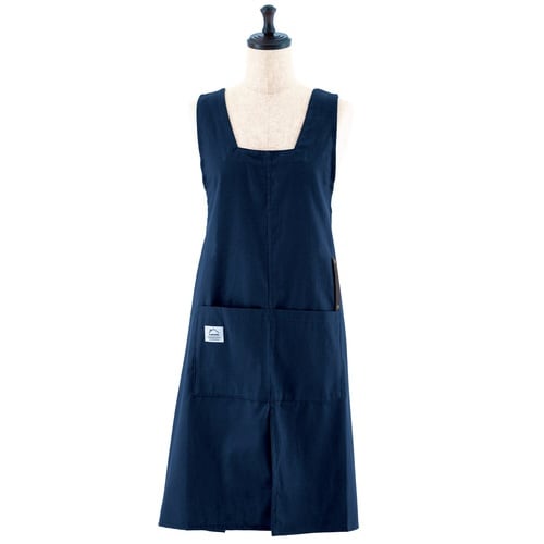 エプロン ルピナス フルエプロン ネイビー