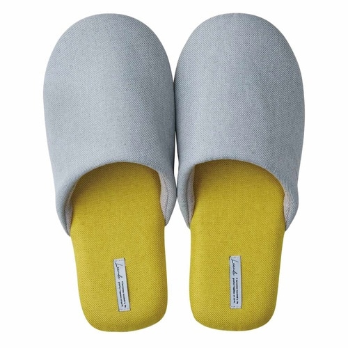 スリッパ ディジョン ルームシューズ L グレー