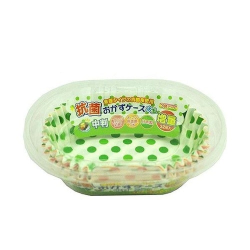 おかずケース 抗菌おかずケース水玉 中判 32枚入