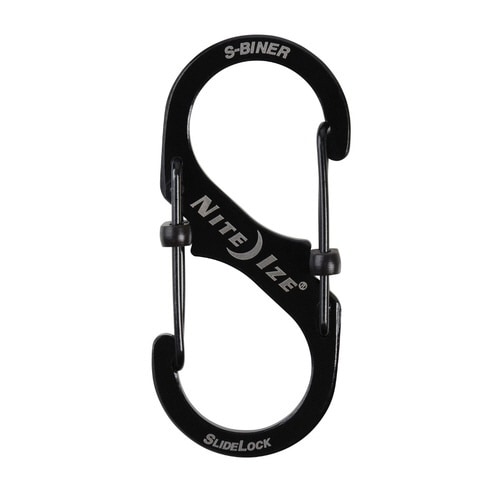 カラビナ エスビナー スライドロック ブラック
