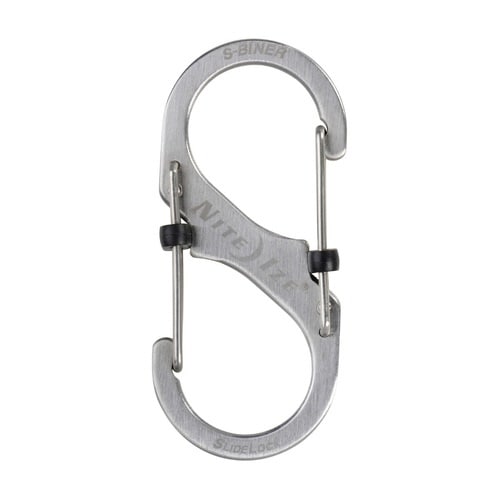 カラビナ エスビナー スライドロック シルバー