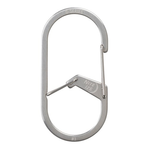 カラビナ G型 カラビナー #3 シルバー