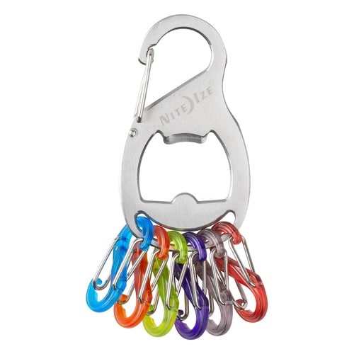 カラビナ エスビナー キーラックプラス シルバー