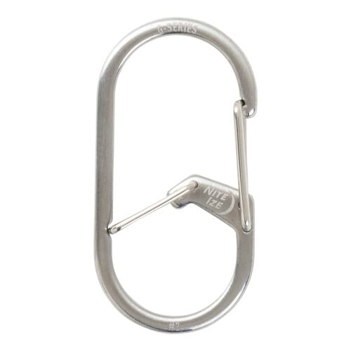 カラビナ G型 カラビナー #2 シルバー